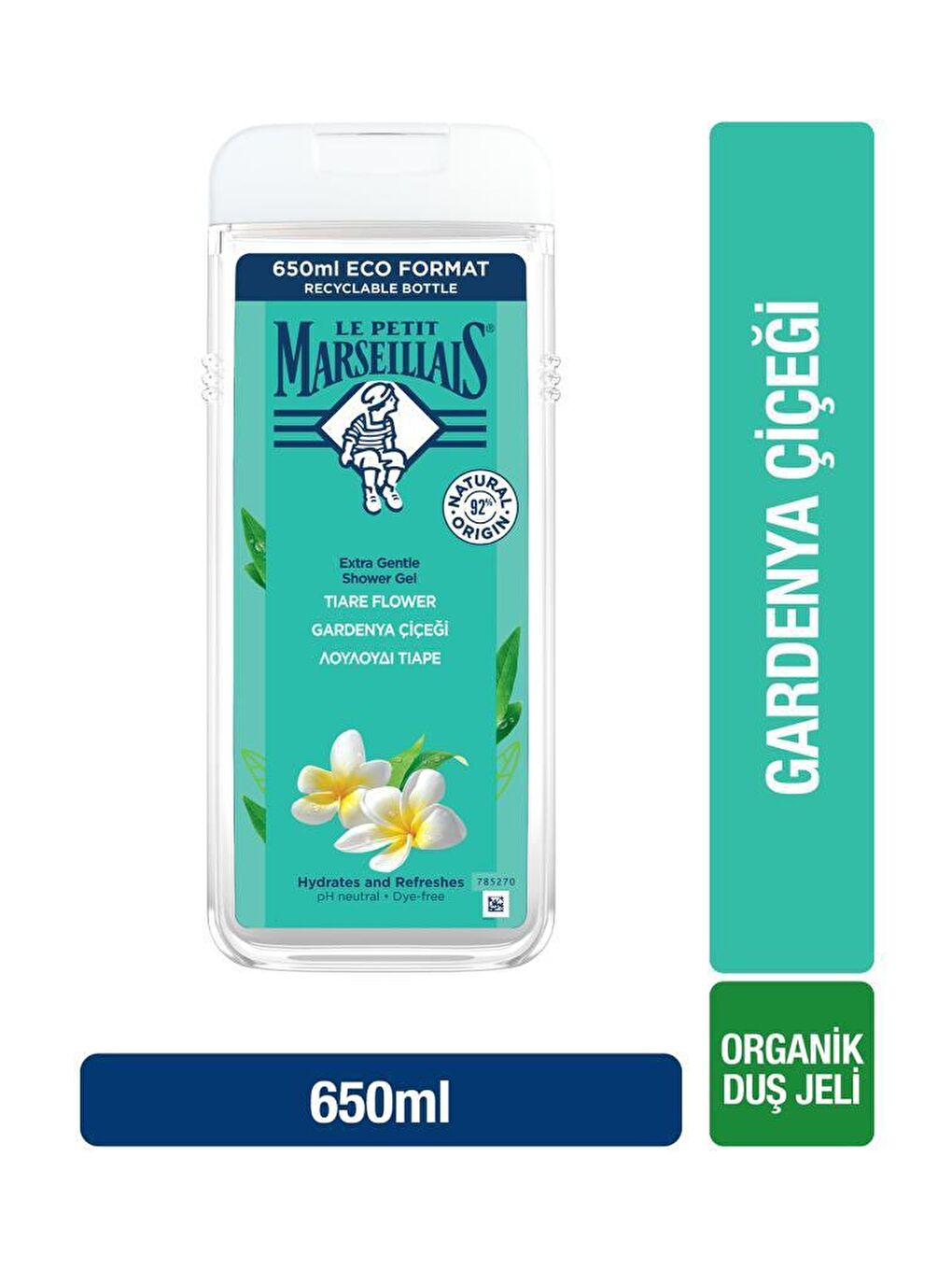 Le Petit Marseillais Renksiz LPM Gardenya Çiçeği Duş Jeli 650 ml