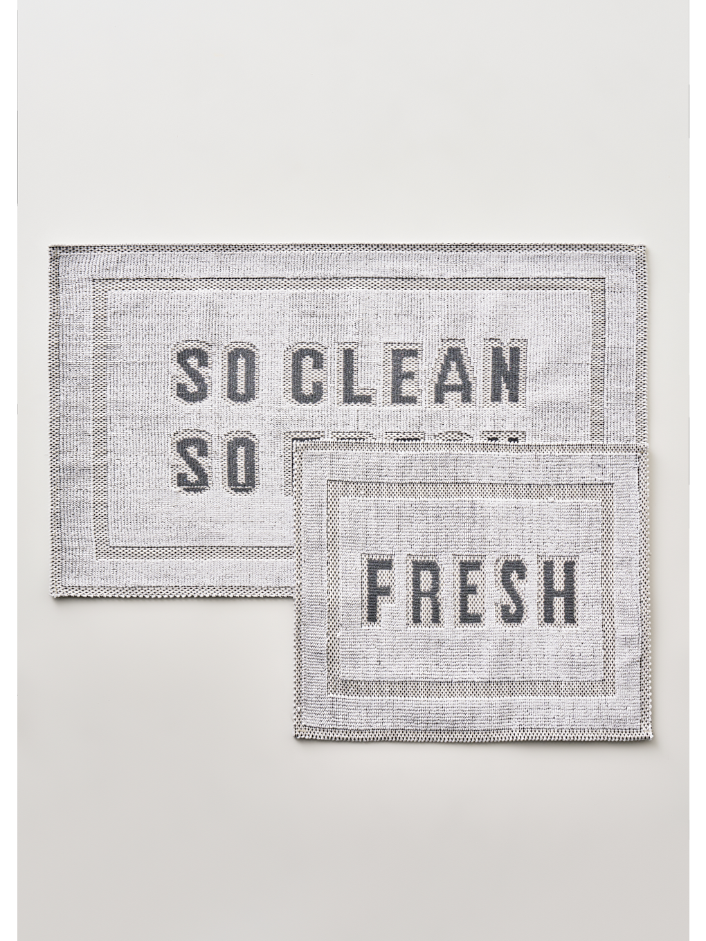 Clean Fresh Paspas Takımı Beyaz