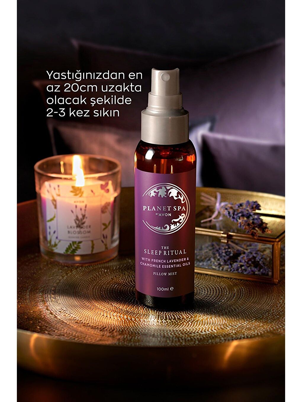 AVON Renksiz Planet Spa Sleep Rituel Yastık Spreyi 100 Ml. İkili Set - 2