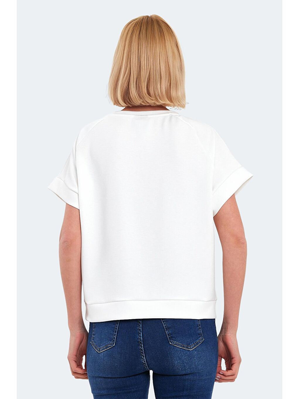 VINKO I Kadın Tişört Ekru-1