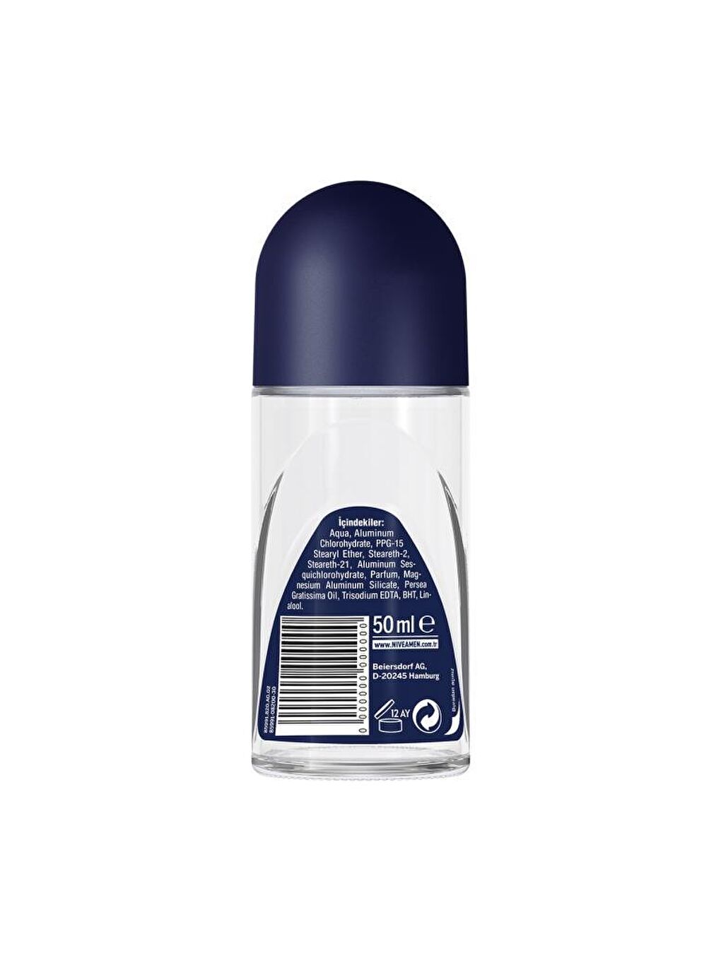 NIVEA Şeffaf Men Erkek Roll On Deodorant Dry Fresh 72 Saat Anti-Perspirant Koruma, 50 ml - 3