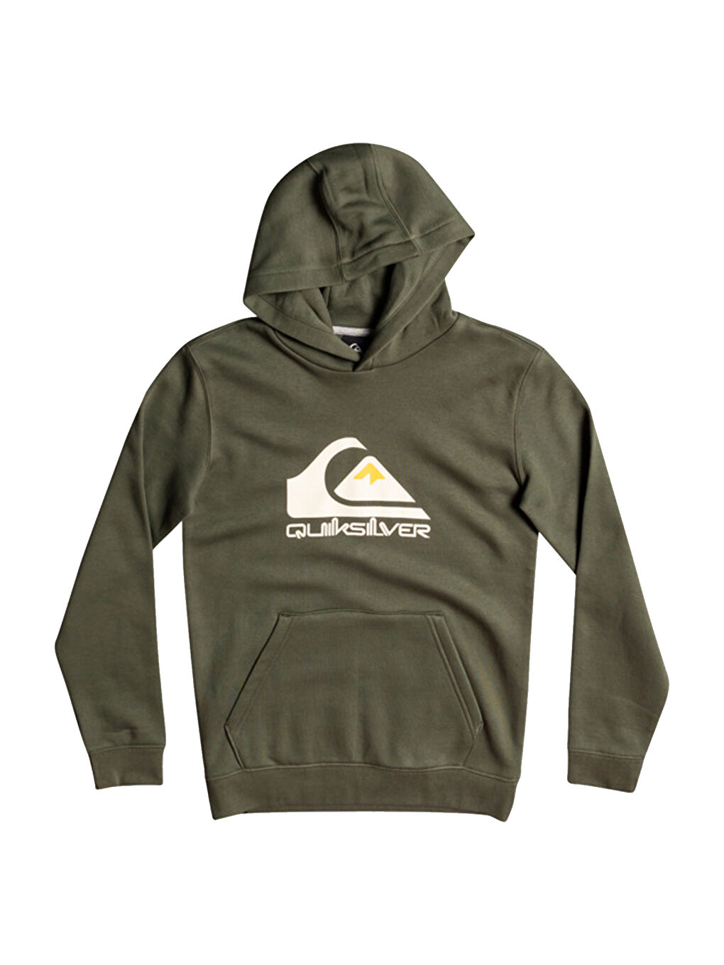 Çocuk Sweatshirt Big Logo Yeşil Günlük Giyim-1