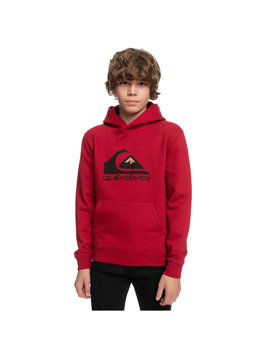 Big Logo Youth Erkek Çocuk Sweatshirt Kırmızı