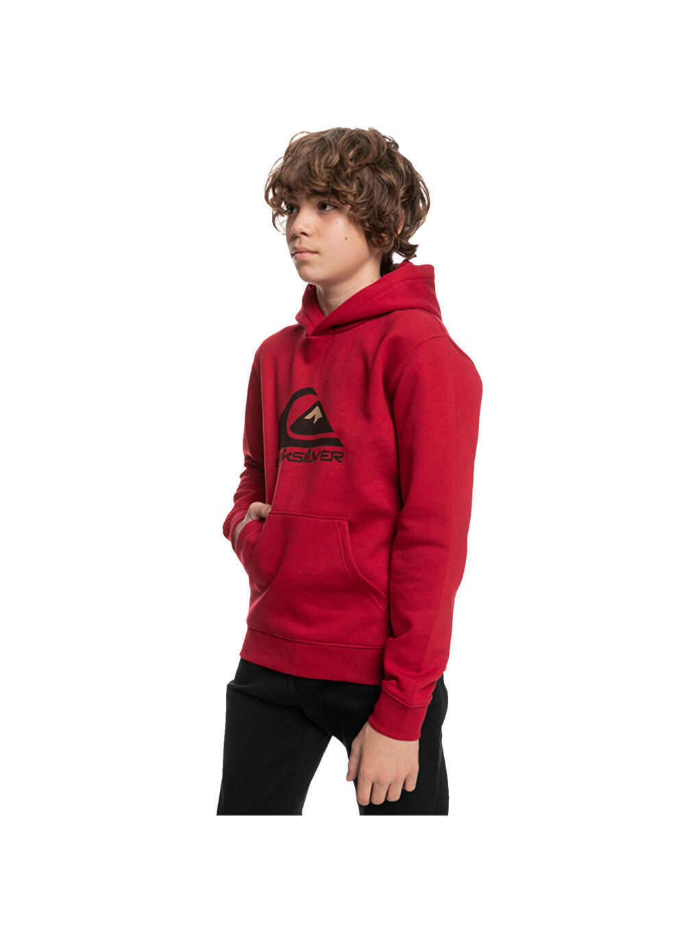 Big Logo Youth Erkek Çocuk Sweatshirt Kırmızı-3