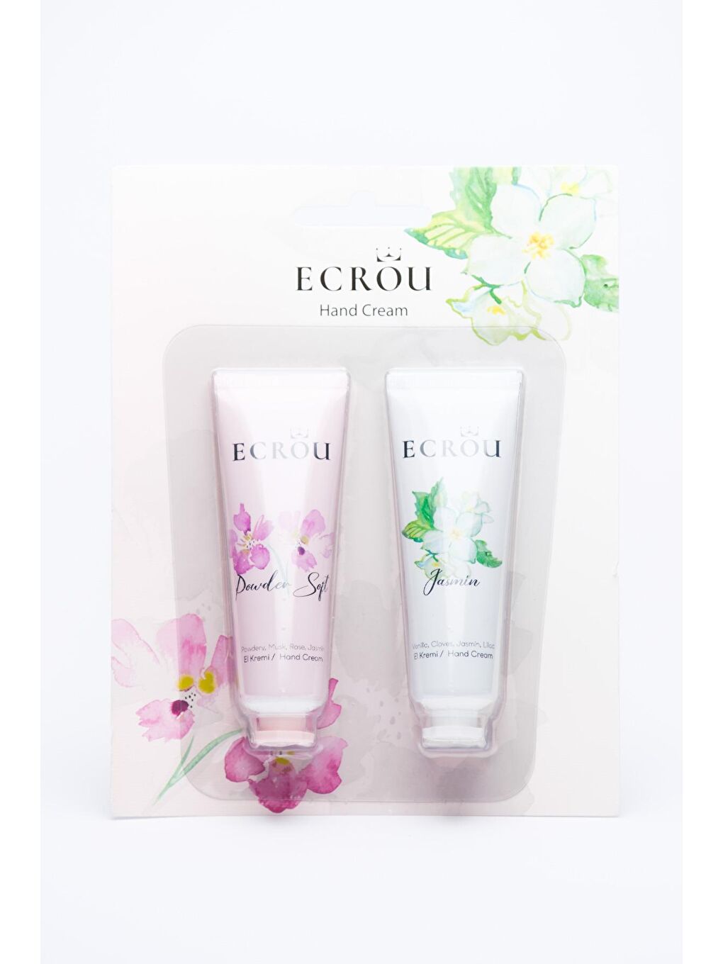 Ecrou 2'li El Kremi Powder Soft ve Jasmine