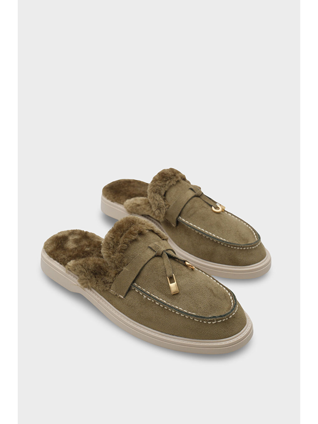 Haki Debby Kadın Terlik-1