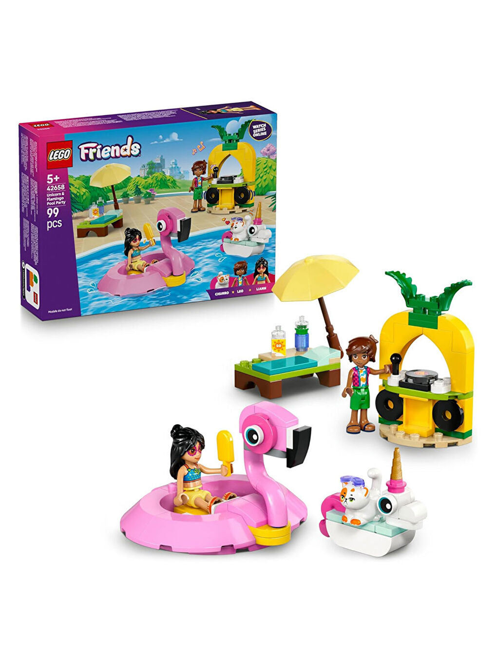 Friends ve Flamingo 42658