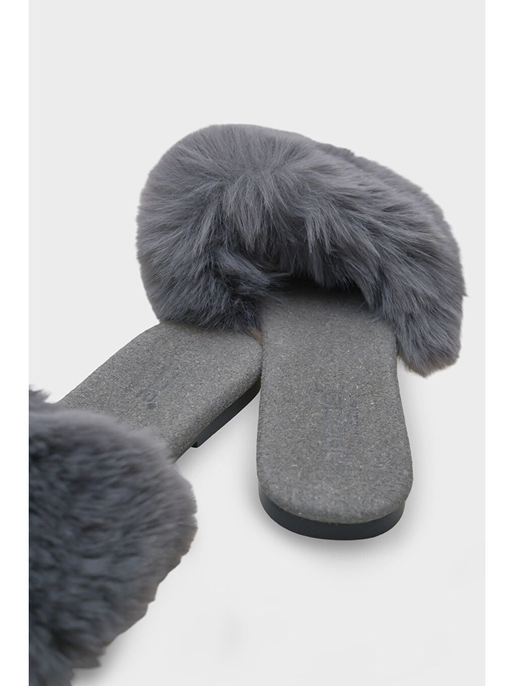 Gri Maritsa Kadın Terlik-3