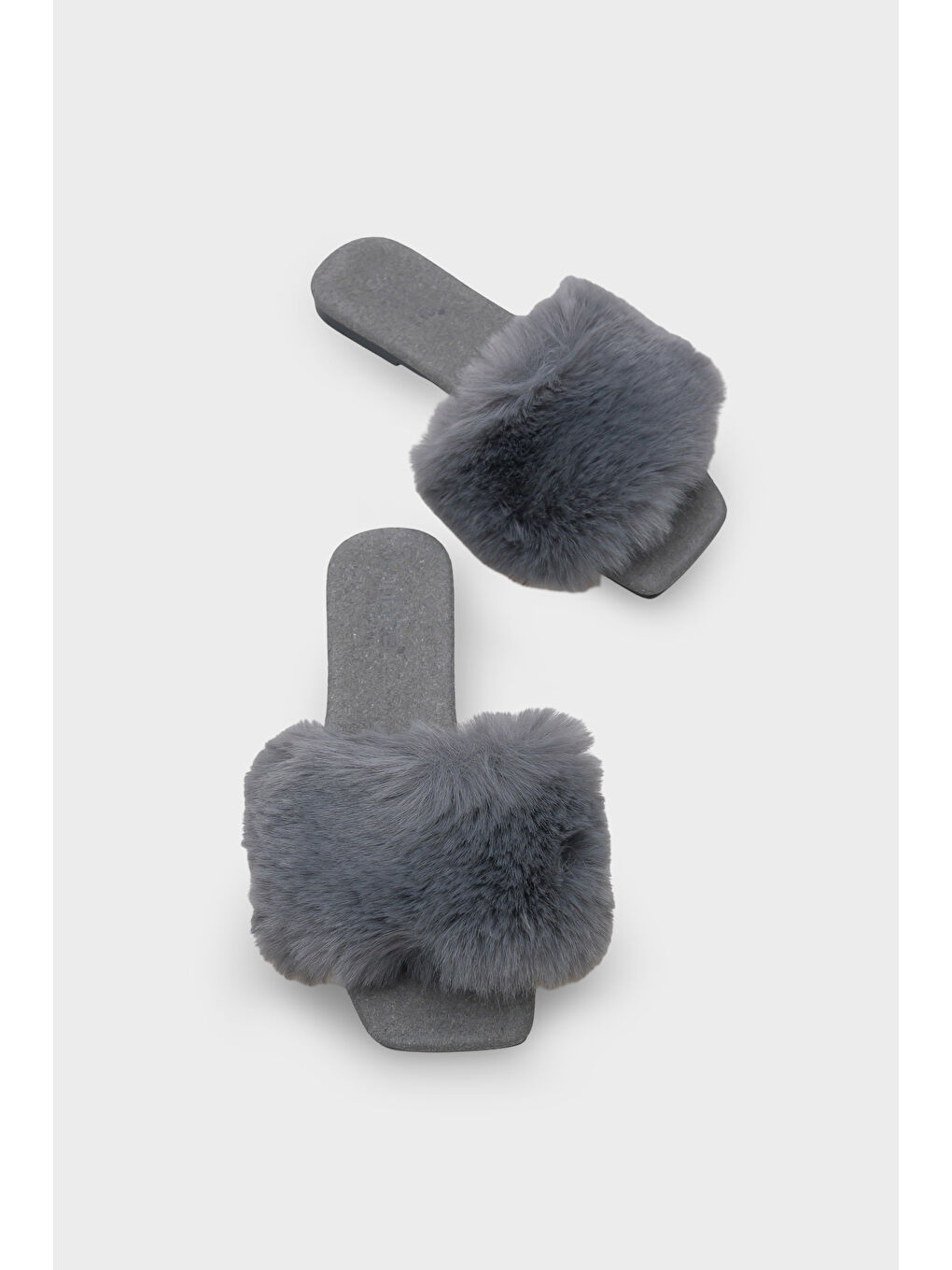 Gri Maritsa Kadın Terlik-5