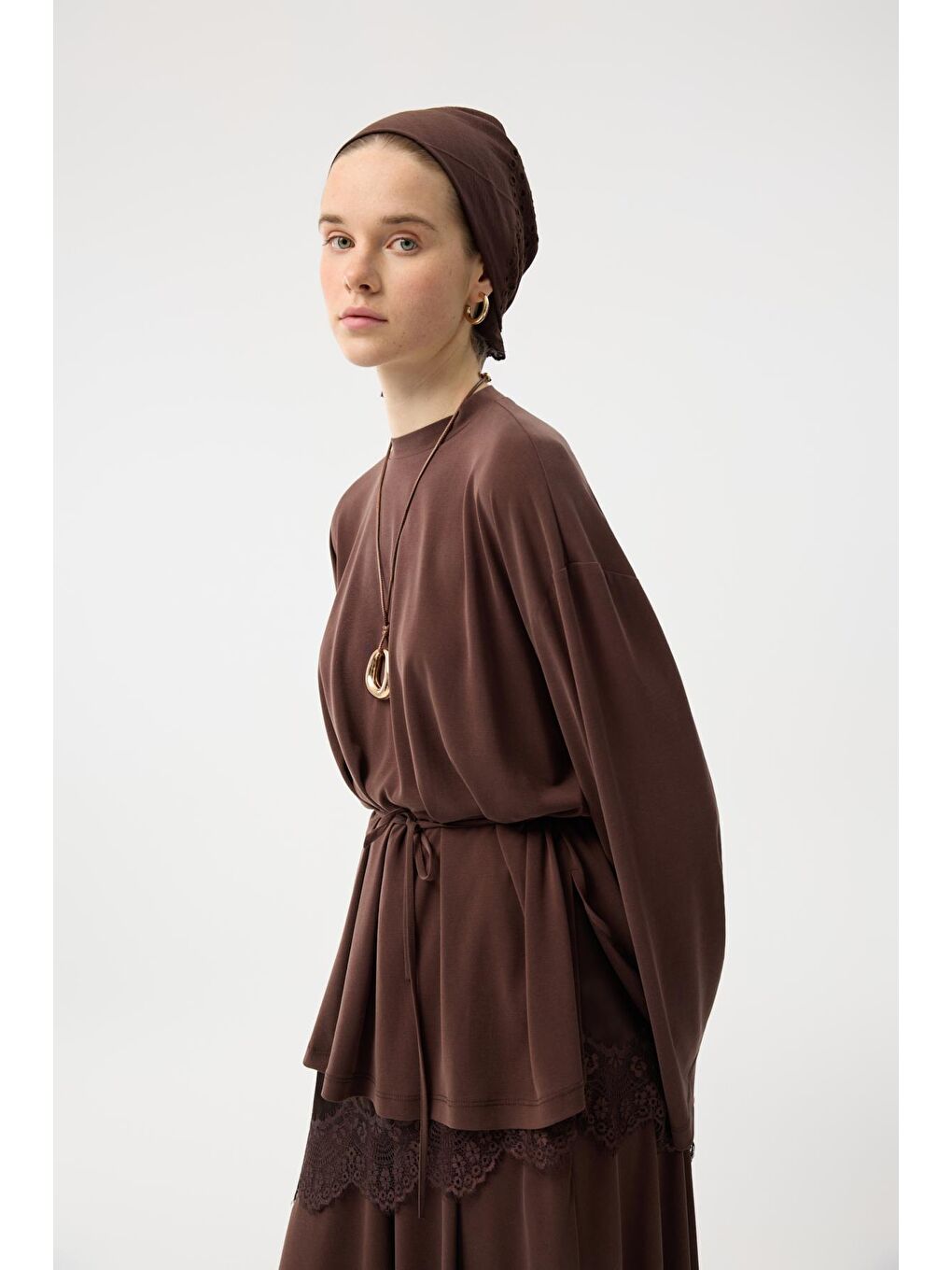 Modal Cupra Etek Takım Kahverengi-3