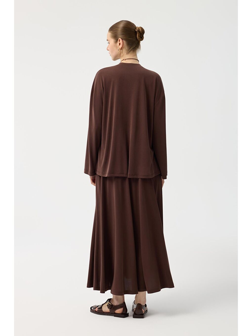 Modal Cupra Etek Takım Kahverengi-6