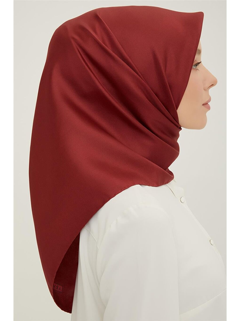 Bordo Twill Eşarp 22Ya0010 152 03-1