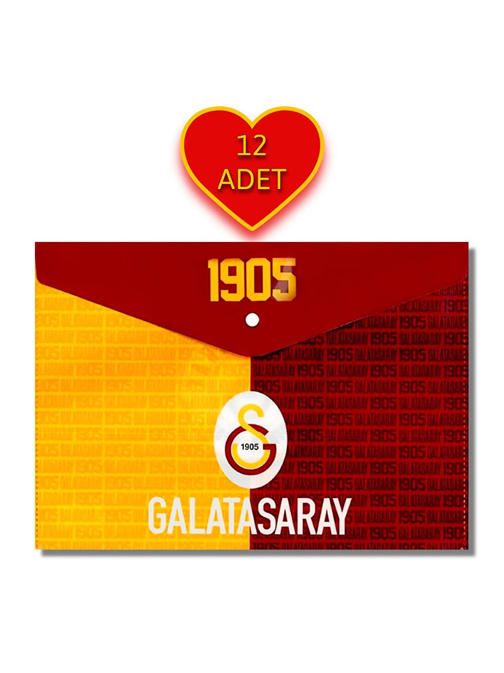A4 Çıtçıtlı Dosya DOS-1905 (464500) 12 Adet