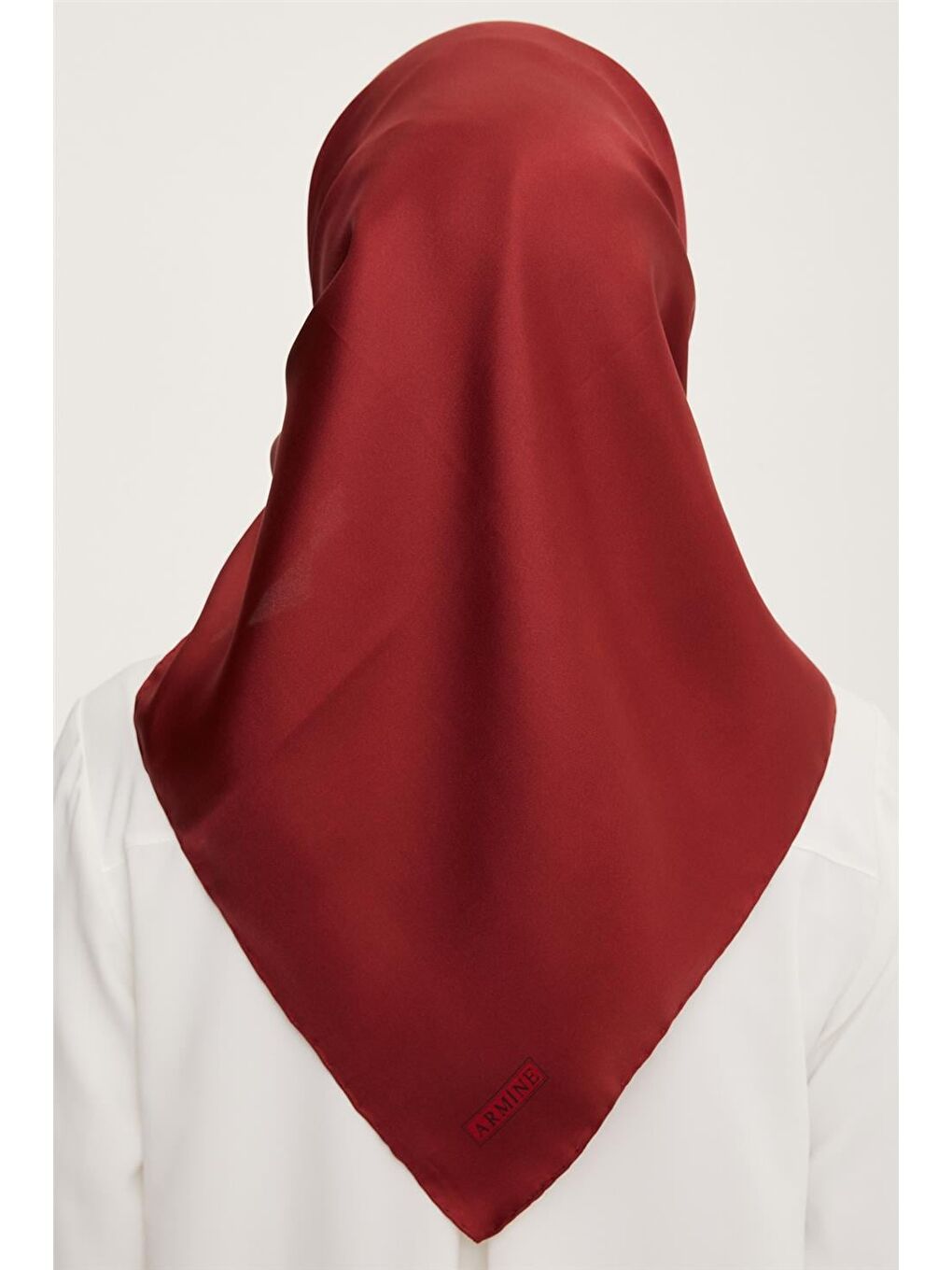 Bordo Twill Eşarp 22Ya0010 152 03-7