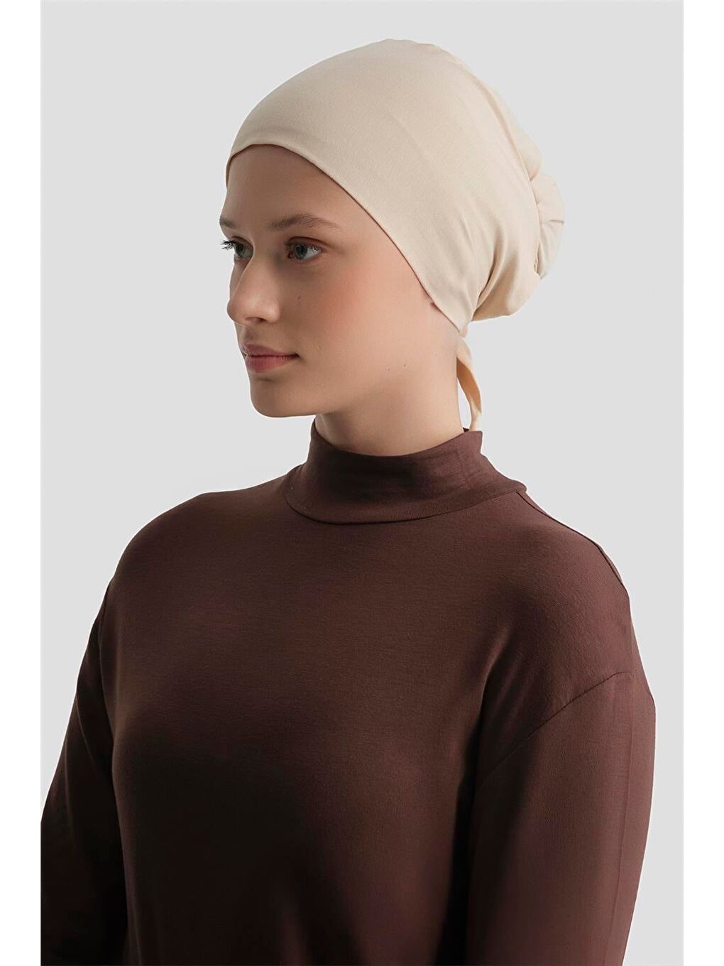 Ekru Dikişsiz Xl Bone Krem-1