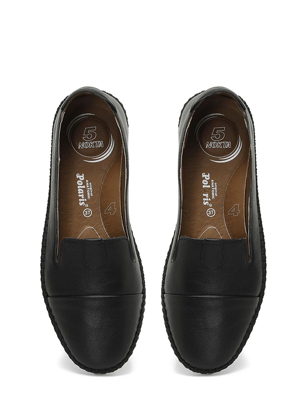 111105.Z4FX Siyah Kadın Düz Ayakkabı-3