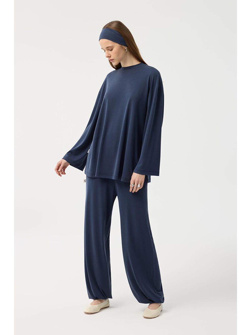 Modal Cupra Jogger Pantolon Takım Lacivert-1