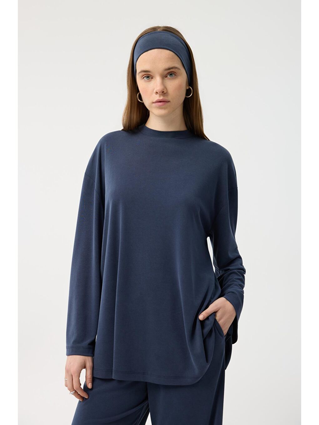 Modal Cupra Jogger Pantolon Takım Lacivert-3