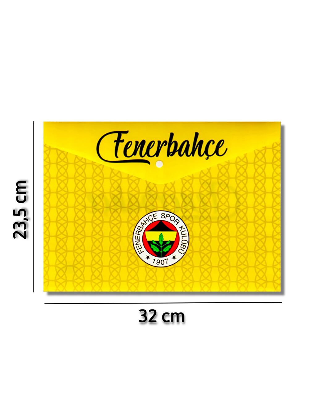 Fenerbahçe Sarı A4 Çıtçıtlı Dosya DOS-1907 (464499) 12 Adet - 1