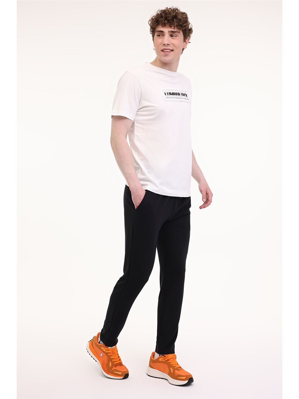 ML ASAHI 11TRV26 5FX Beyaz Erkek Kısa Kol Tişört-2