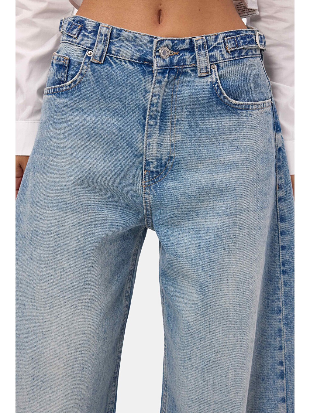 Mavi Kadın Açık Jean 4s6-32 Süper Baggy Fit Denim Jean-1