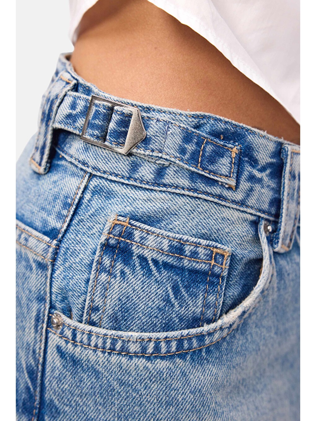 Mavi Kadın Açık Jean 4s6-32 Süper Baggy Fit Denim Jean-4