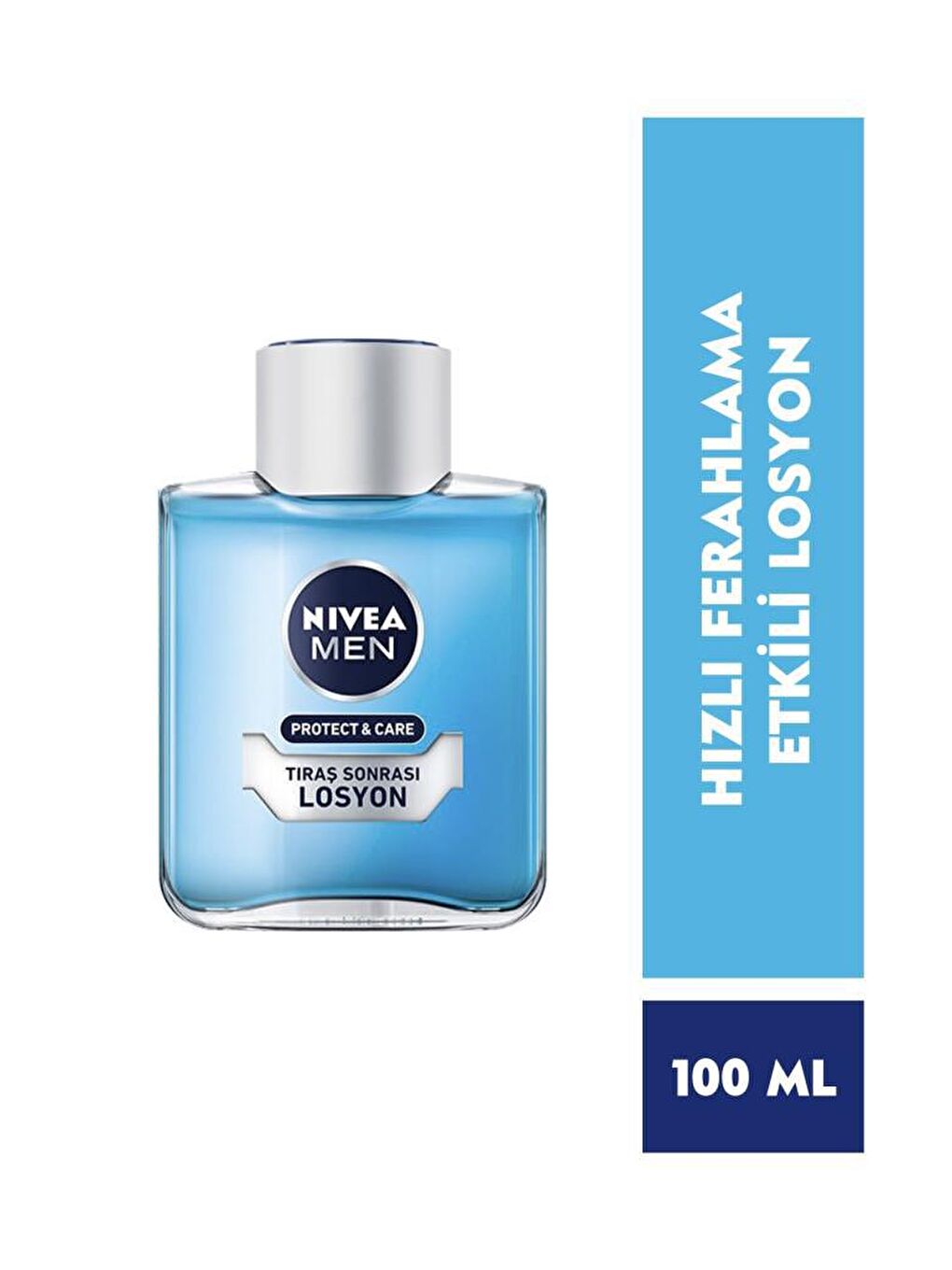 NIVEA Şeffaf Men Ferahlatıcı Tıraş Sonrası Aloe Vera Özlü Losyon 100 ml