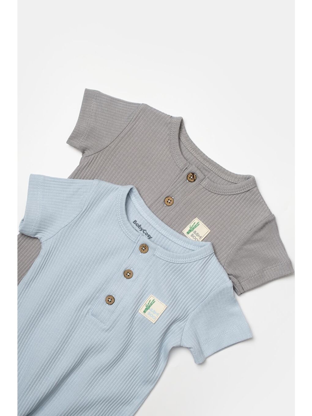 Mavi 2'li Kısa Kollu Tulum CSYB9038-7