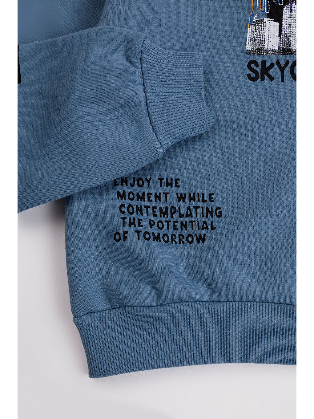 Mavi Erkek Çocuk 2'li Paket Basic Sweatshirt-4