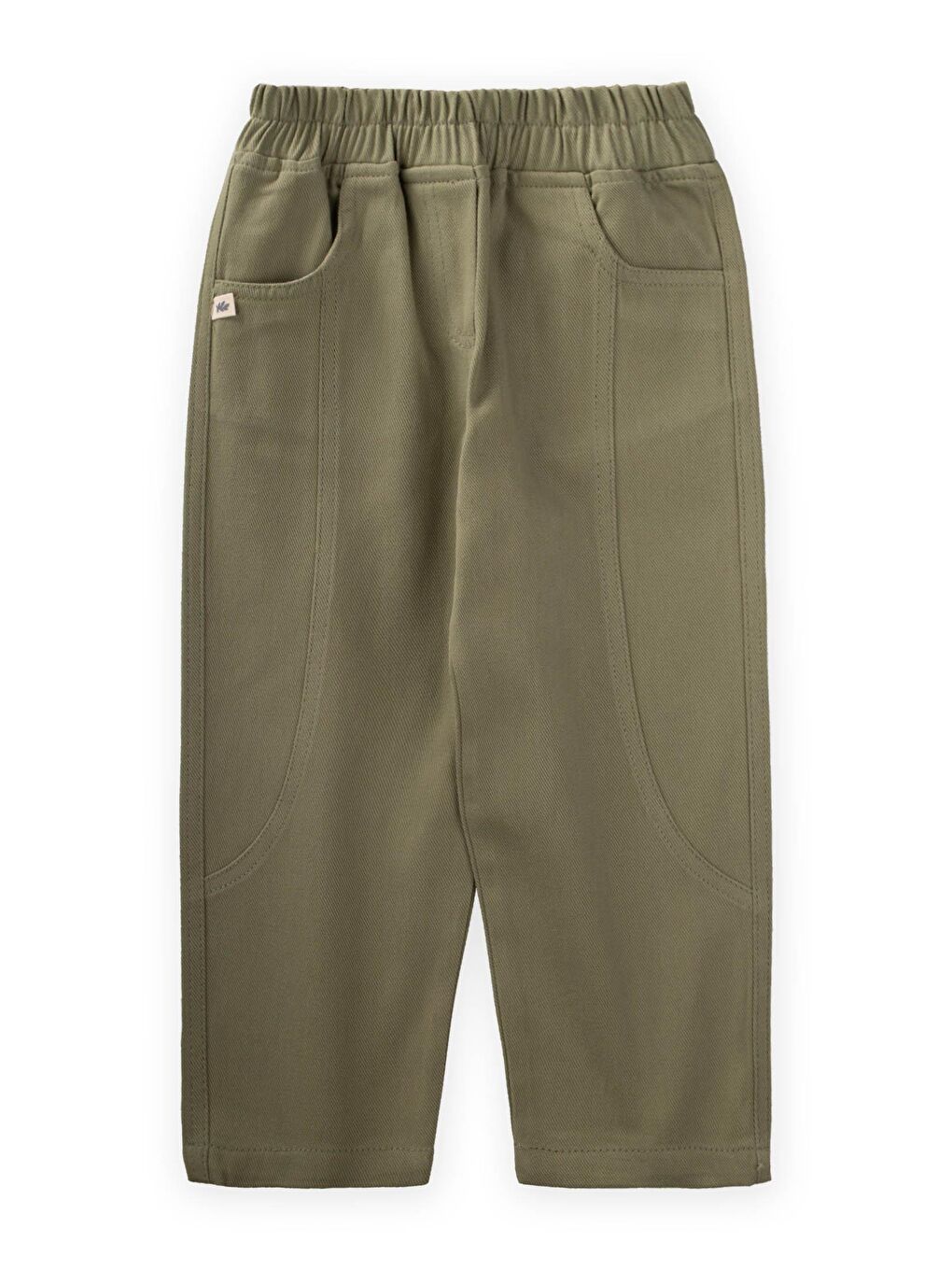 CİGİT Yeşil Gabardin Pantolon 2-7 Yaş Olive