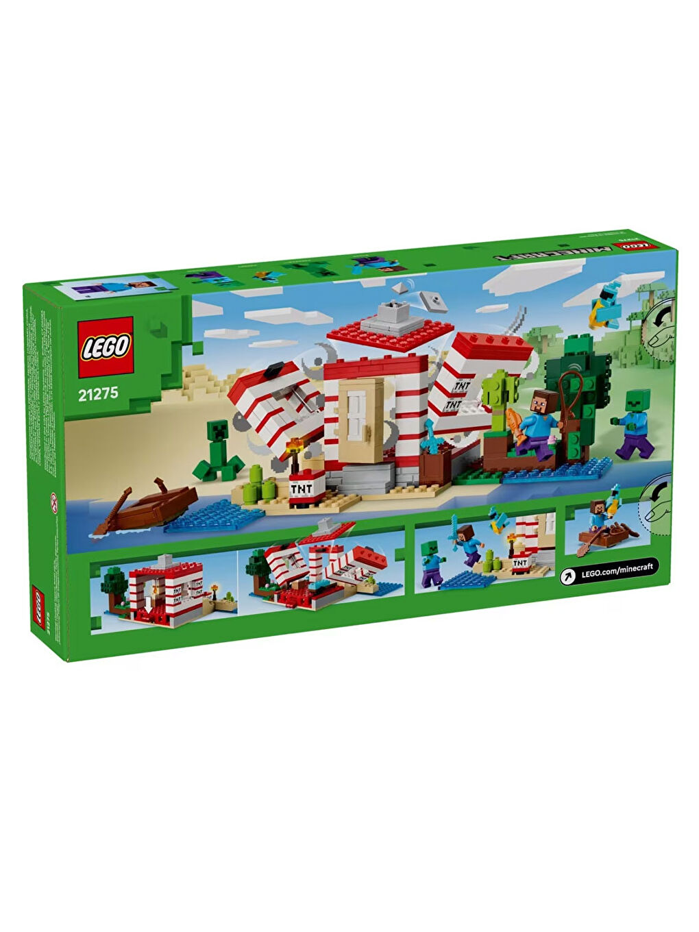 Minecraft Ormanda TNT Evi 21275-2