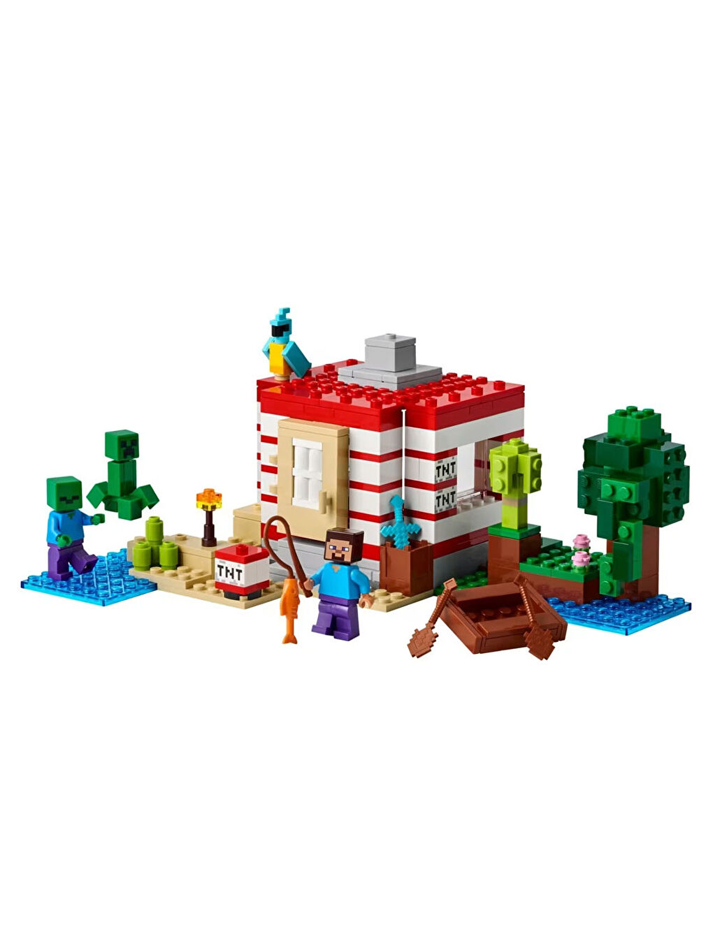 Minecraft Ormanda TNT Evi 21275-5