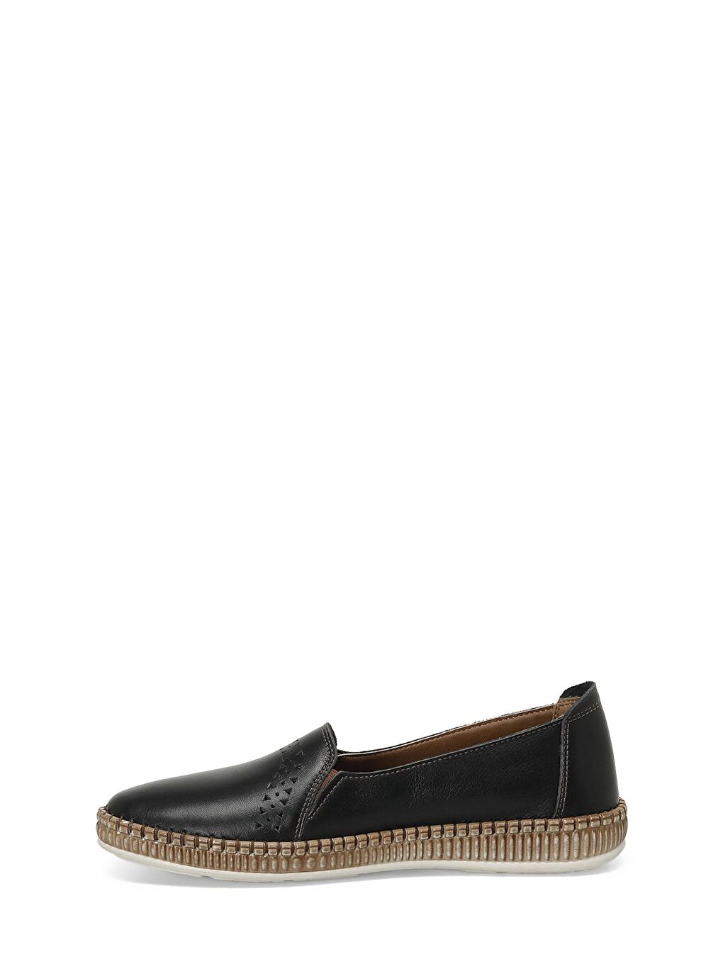 104040.Z4FX Siyah Kadın Düz Ayakkabı-2