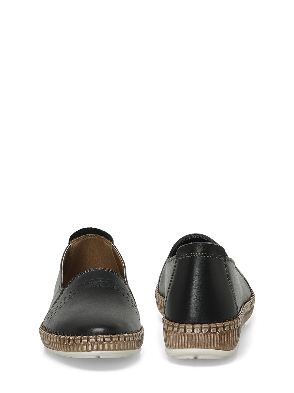 104040.Z4FX Siyah Kadın Düz Ayakkabı-4