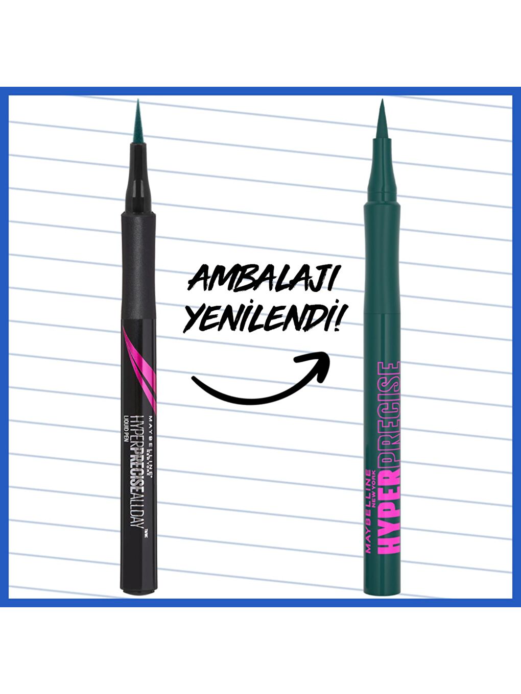 MAYBELLINE NEWYORK Mavi Hyper Precise All Day Eyeliner- 720 Parrot - 1