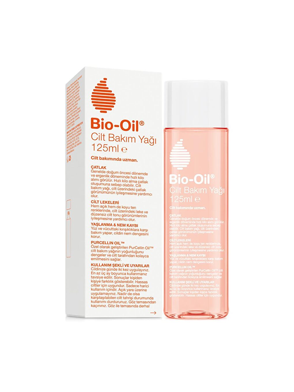 BIO OIL Renksiz Çatlak Karşıtı & Nemlendirici Cilt Bakım Yağı 125 ml (3'lü paket) - YENİ FORMÜL - 1