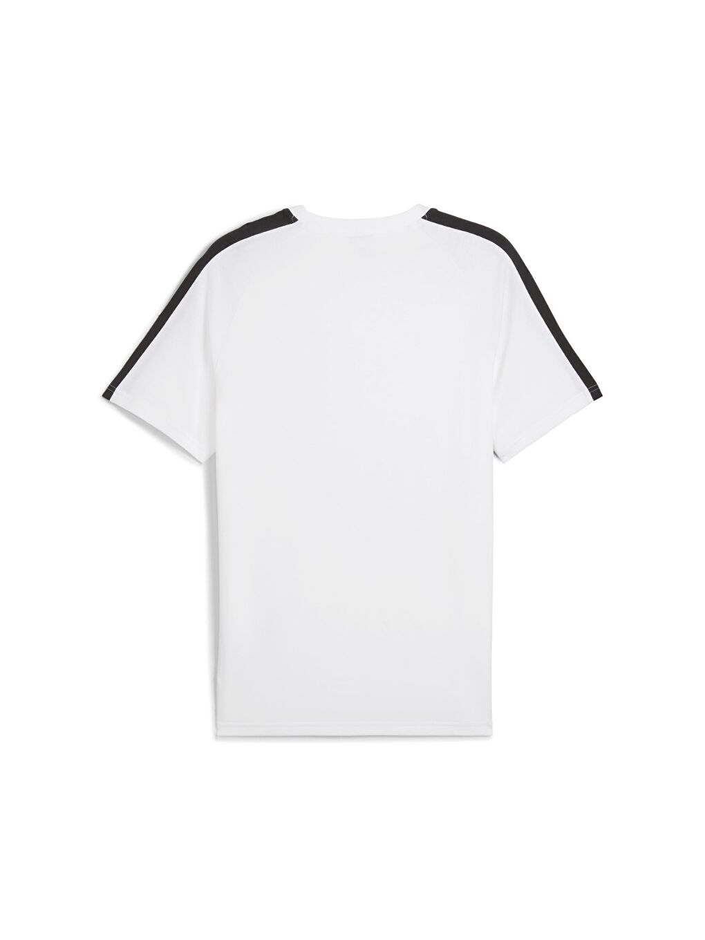 T7 Erkek Beyaz Yuvarlak Yaka Tişört-4