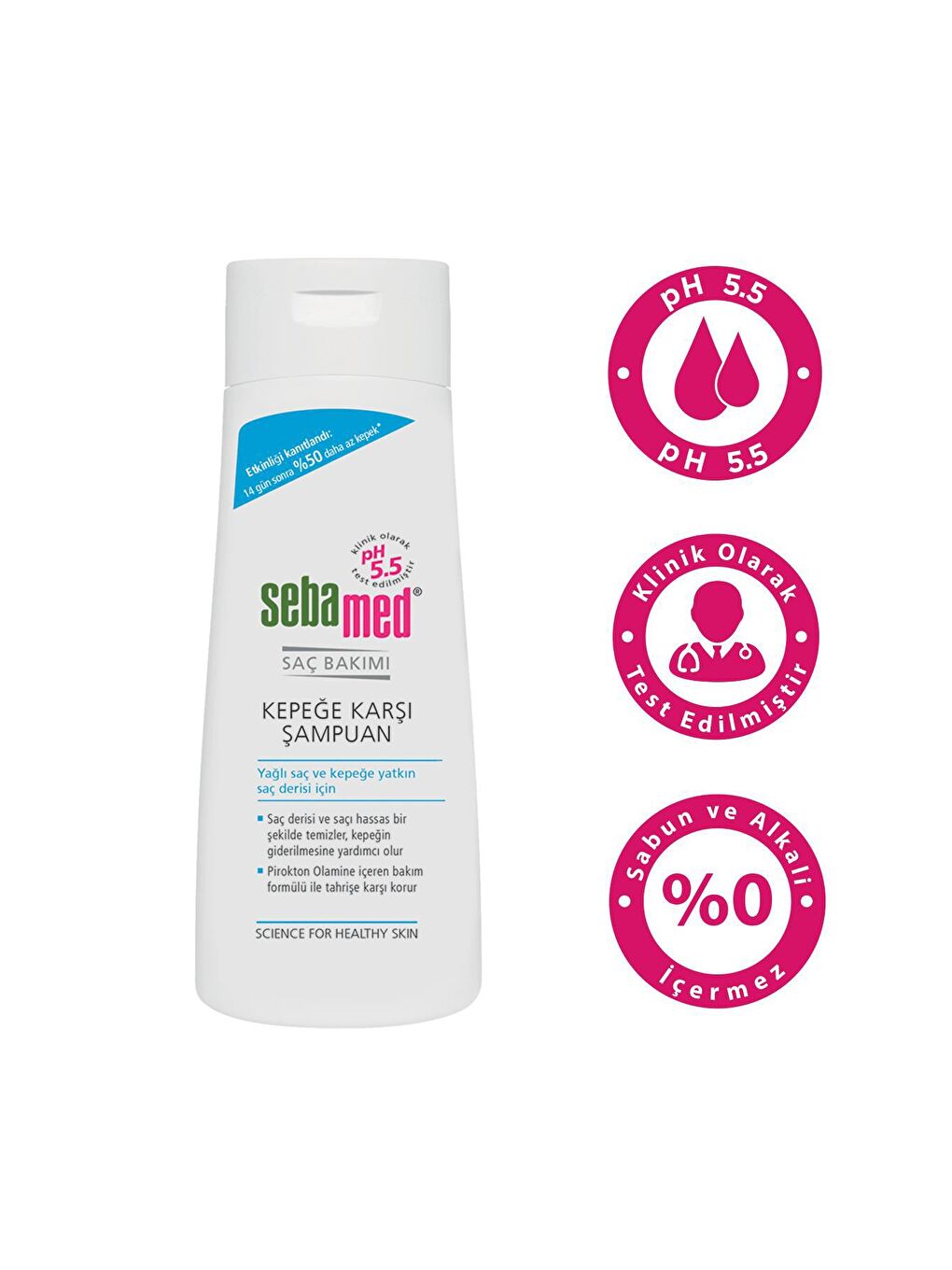 SEBAMED Renksiz ŞAMPUAN KEPEK ÖNLEYİCİ 400 ml - 1