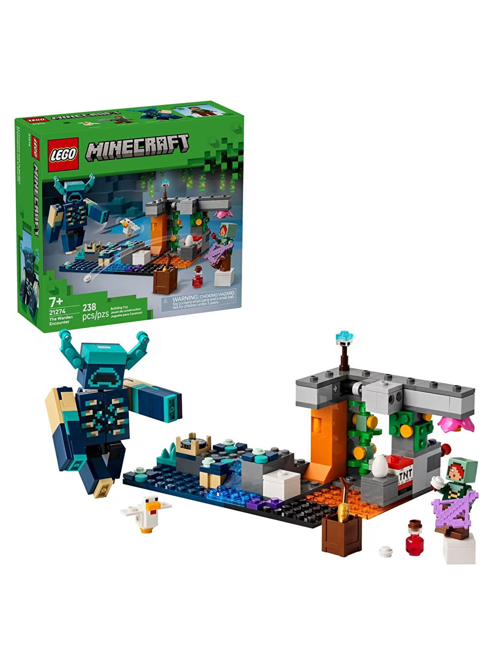 Minecraft Gardiyanla Karşılaşma 21274-6