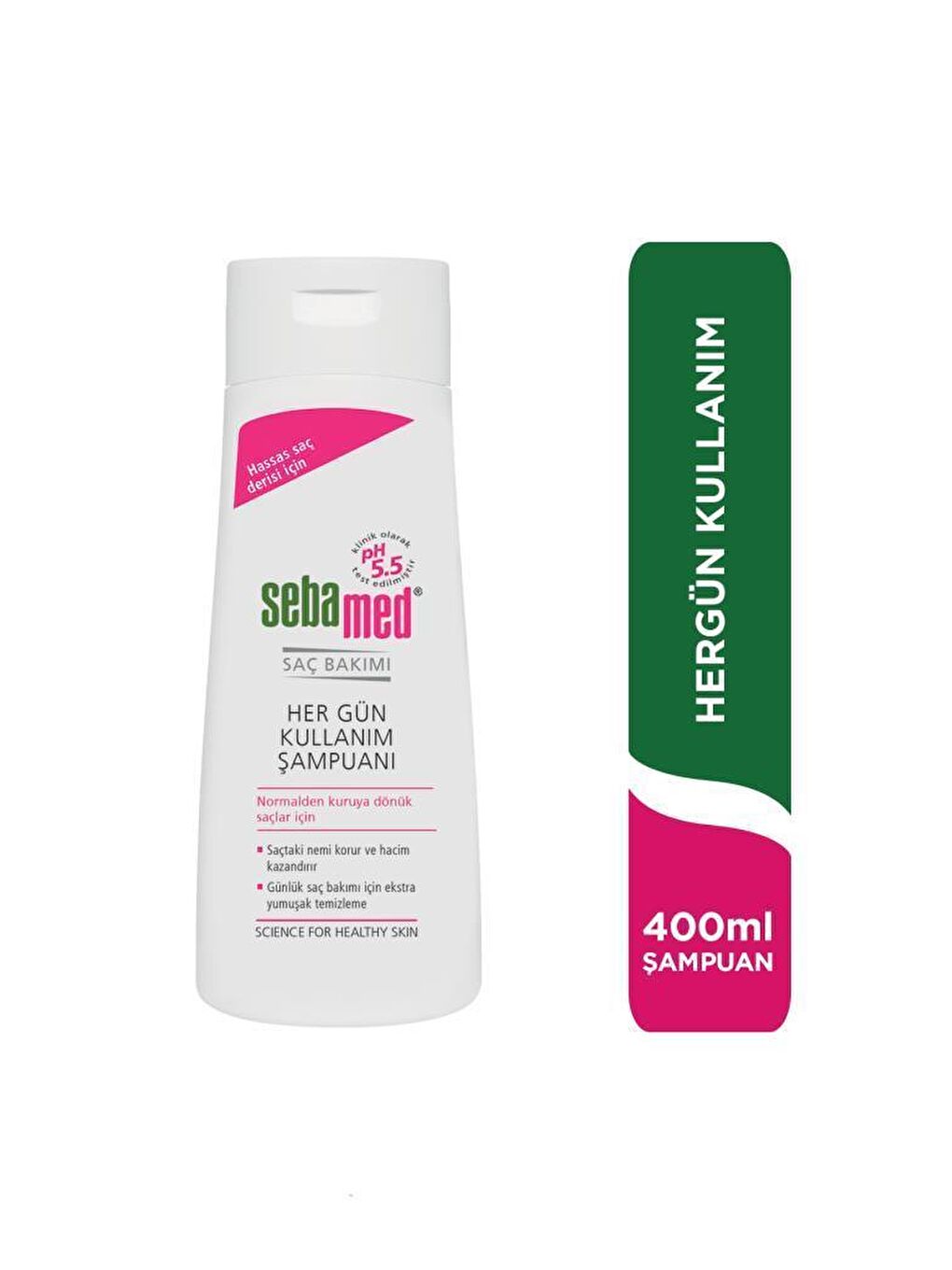 SEBAMED Renksiz Şampuan Her Gün 400 Ml