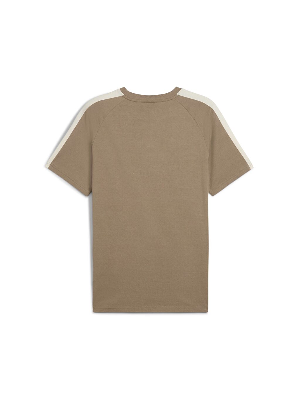 T7 Erkek Kahverengi Yuvarlak Yaka Tişört-4