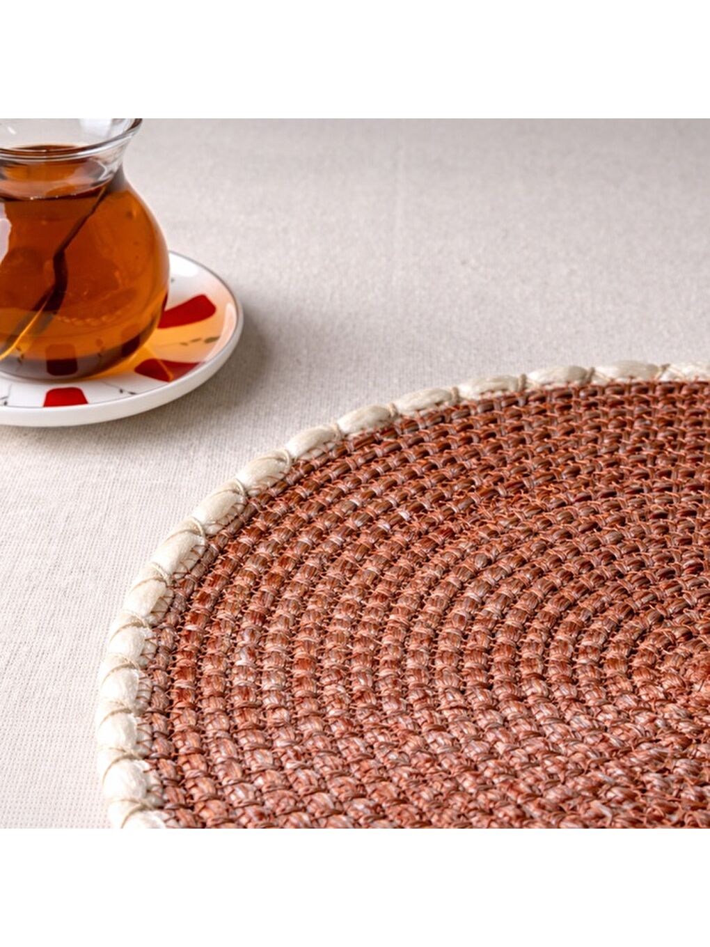 Kahverengi Soft Lava Supla - Kiremit - 33x33 cm-5