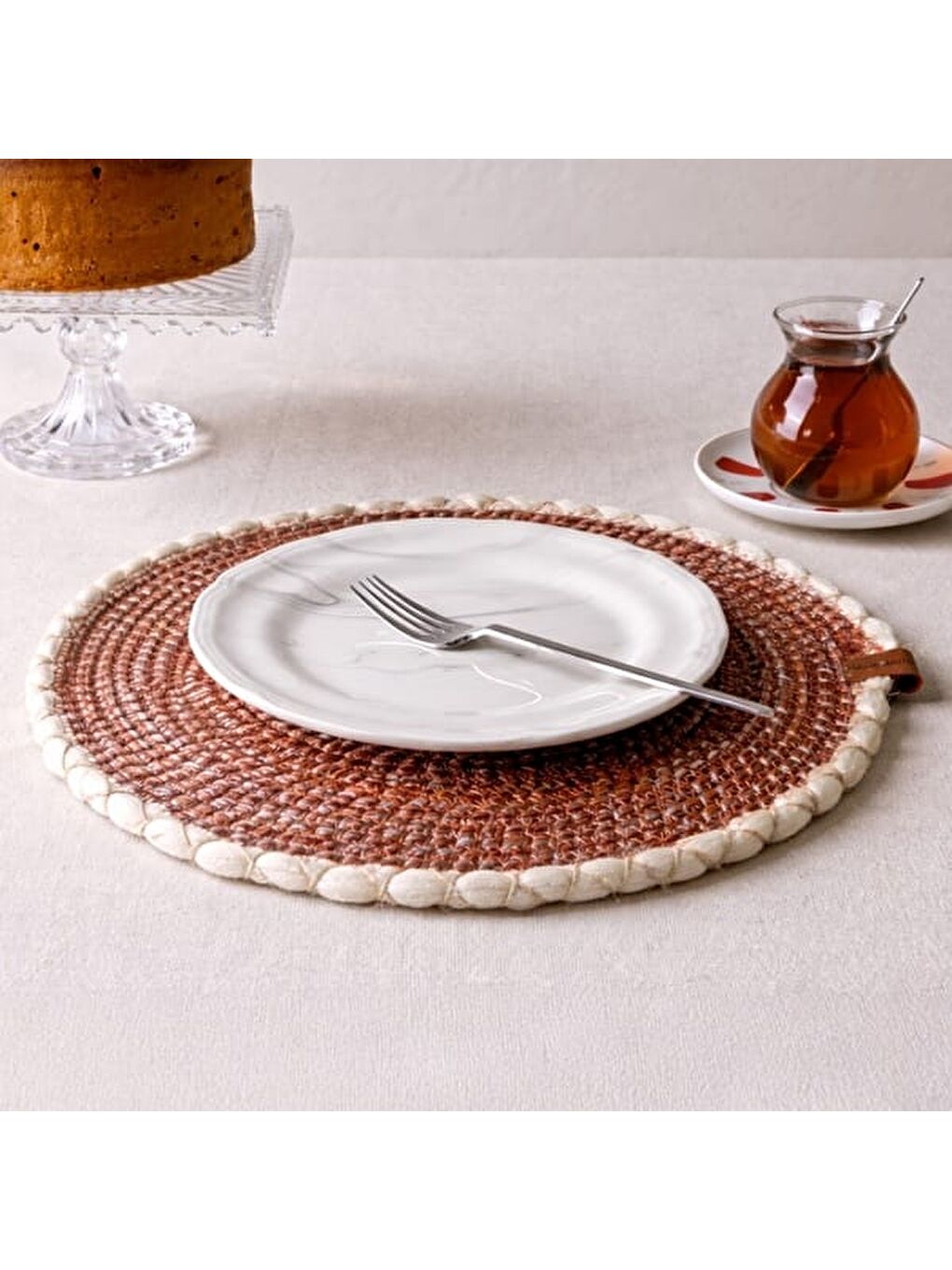 Kahverengi Soft Lava Supla - Kiremit - 33x33 cm-6
