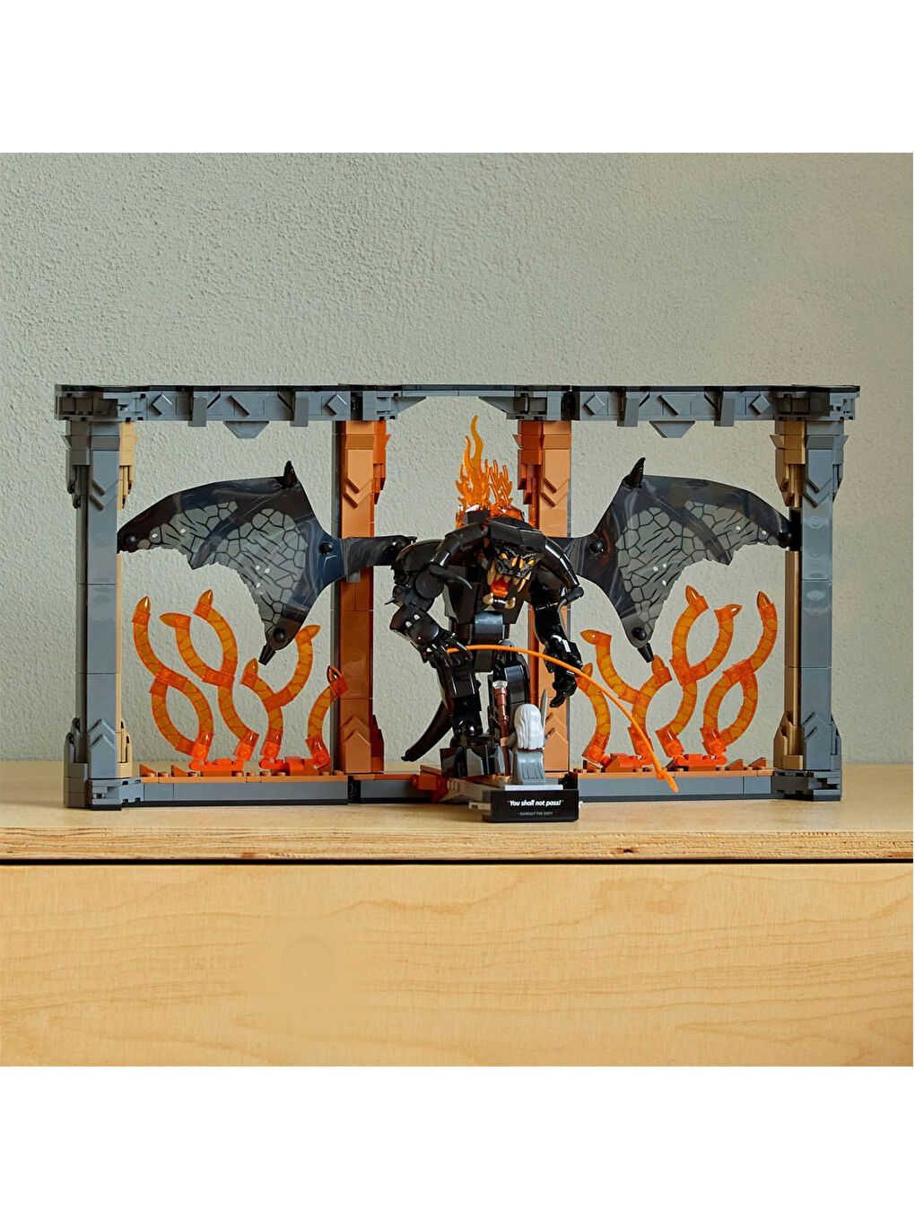 Iconic Yüzüklerin Efendisi Gandalf ile Balrog 10367-3