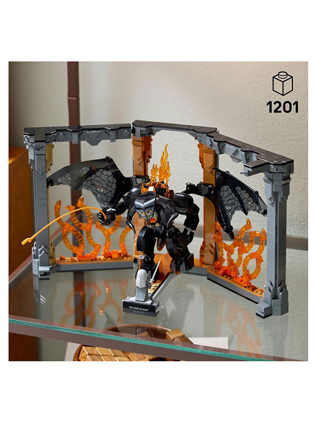 Iconic Yüzüklerin Efendisi Gandalf ile Balrog 10367-4