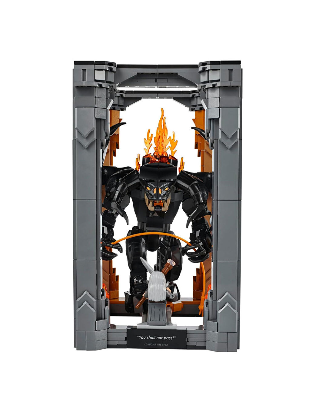 Iconic Yüzüklerin Efendisi Gandalf ile Balrog 10367-5