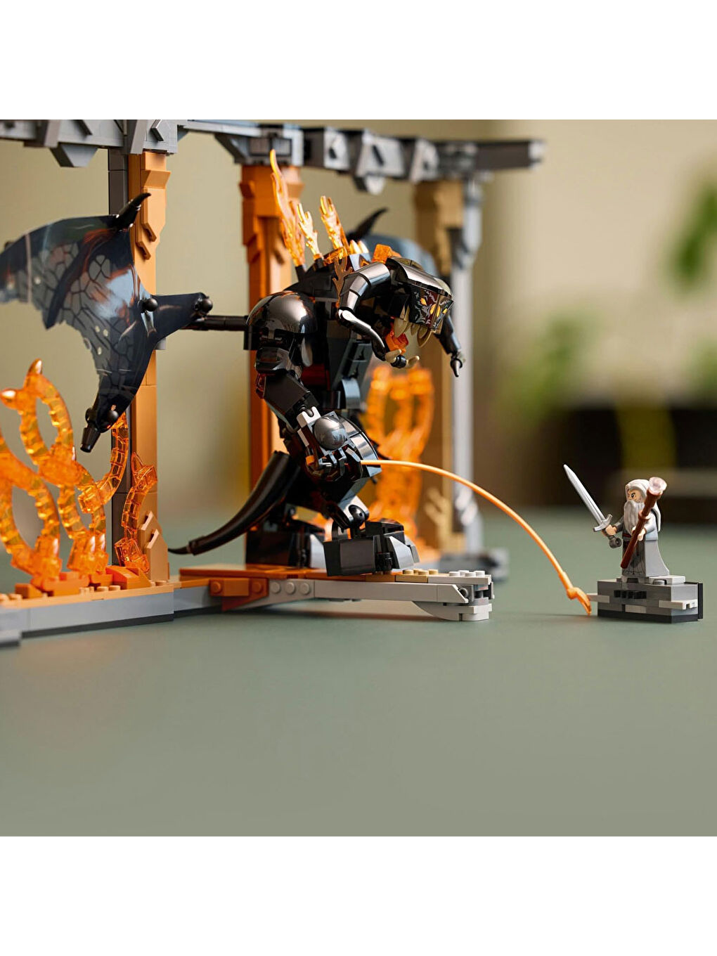 Iconic Yüzüklerin Efendisi Gandalf ile Balrog 10367-6