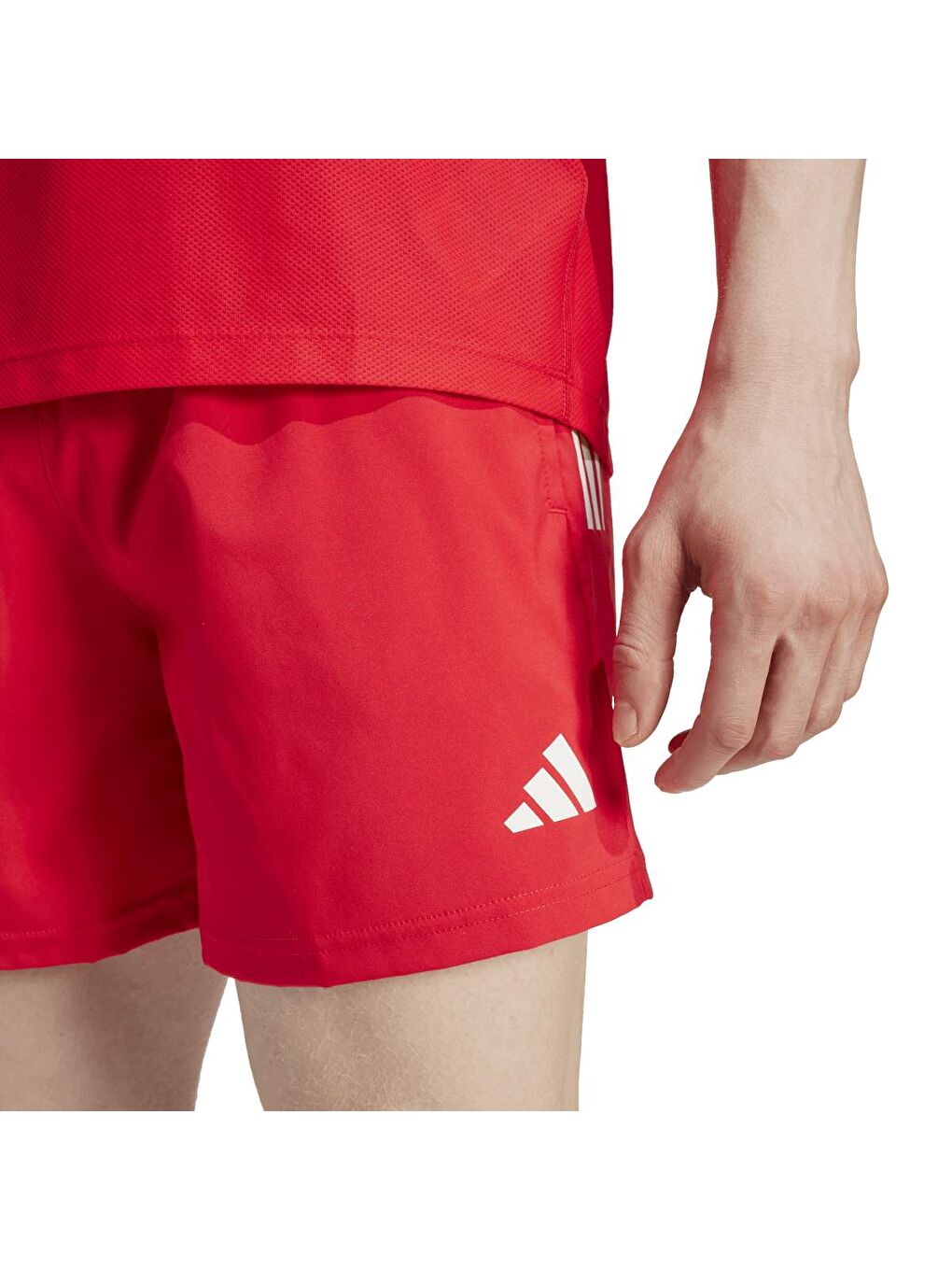 Own The Run B Erkek Kırmızı Şort-2