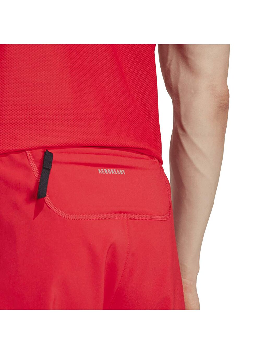 Own The Run B Erkek Kırmızı Şort-3