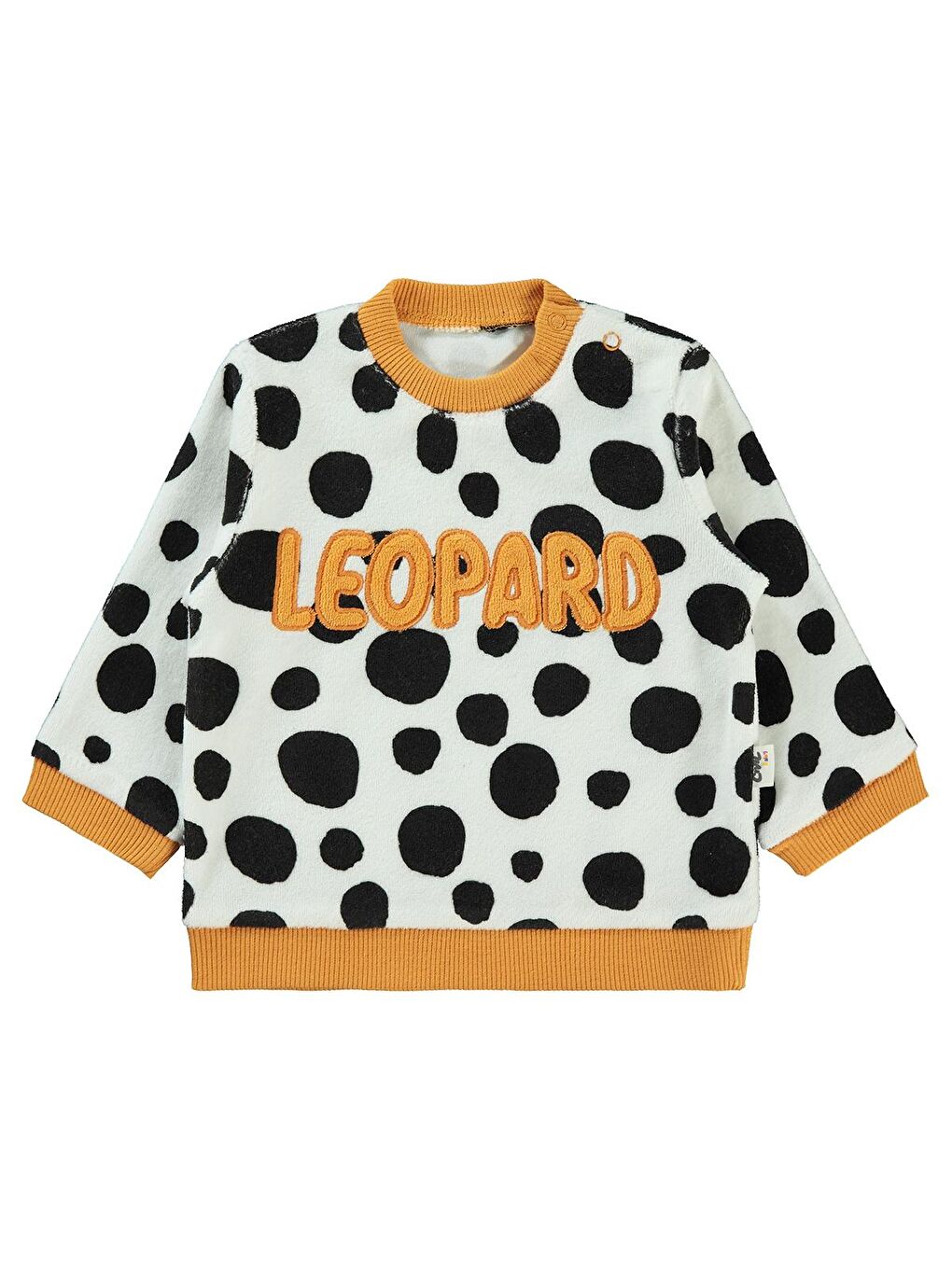 Civil Hardal Sarı Baby Kız Bebek Sweatshirt 6-18 Ay Koyu Hardal